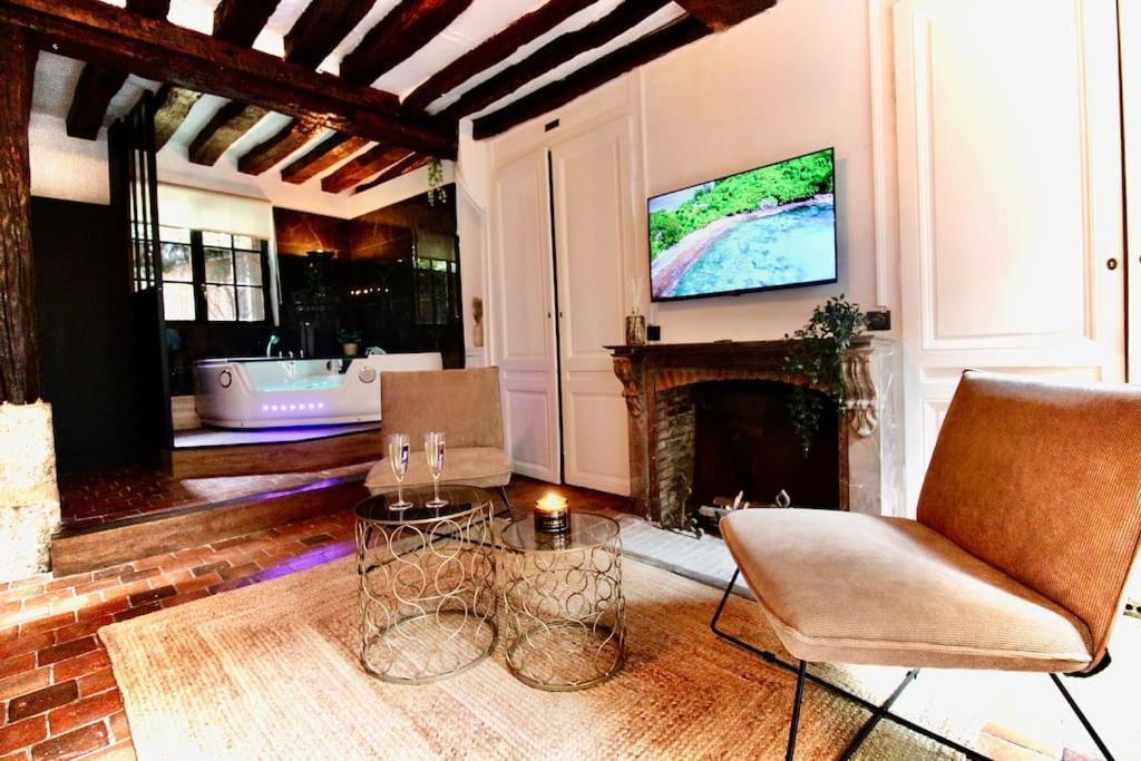 Le Spa Gustave - Sauna, Jacuzzi & Terrasse A Rouen Kültér fotó